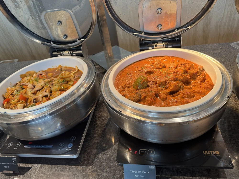 치킨커리와 팔보채