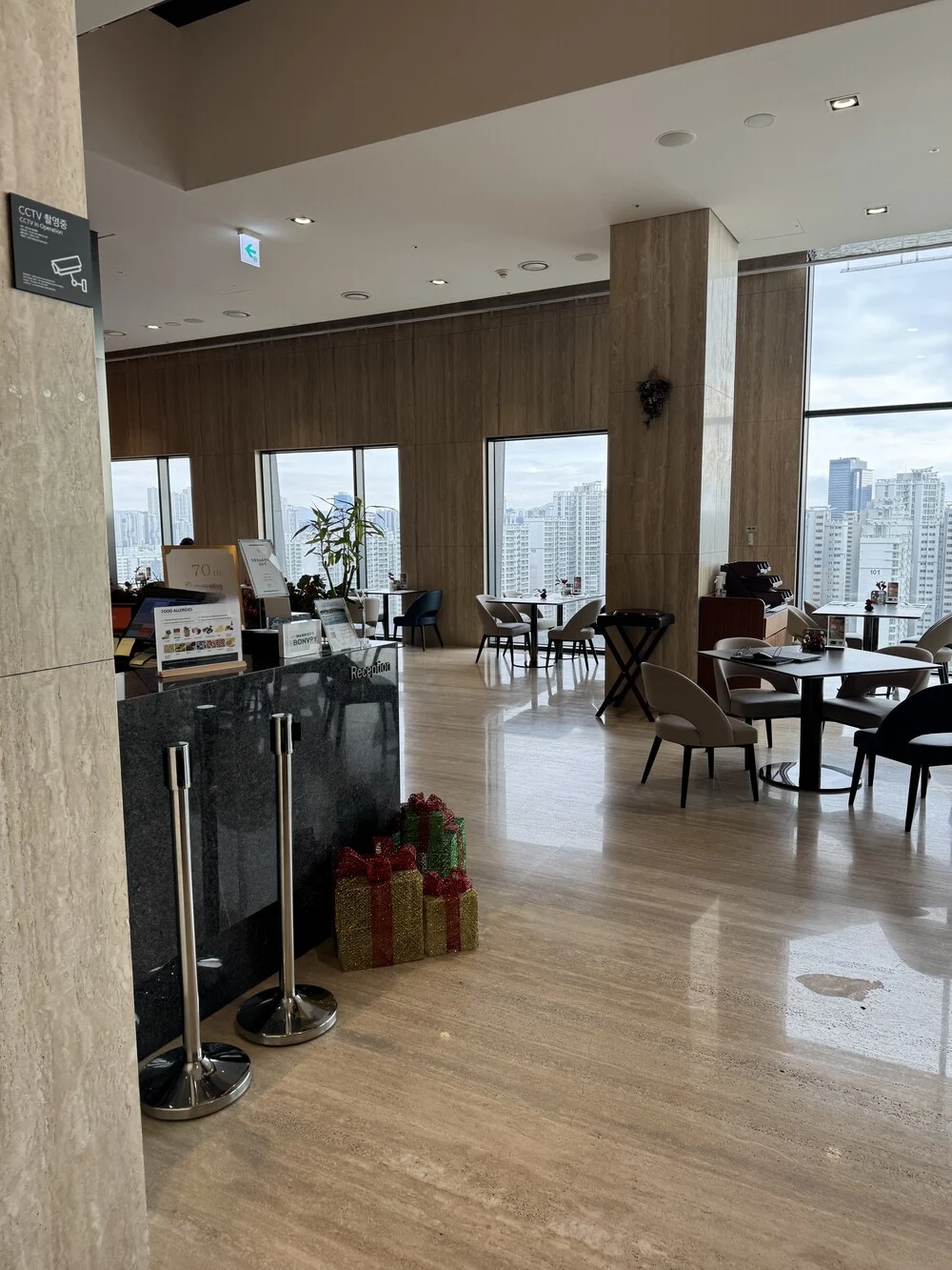 포포인츠 더 이터리 뷔페 입구 전경