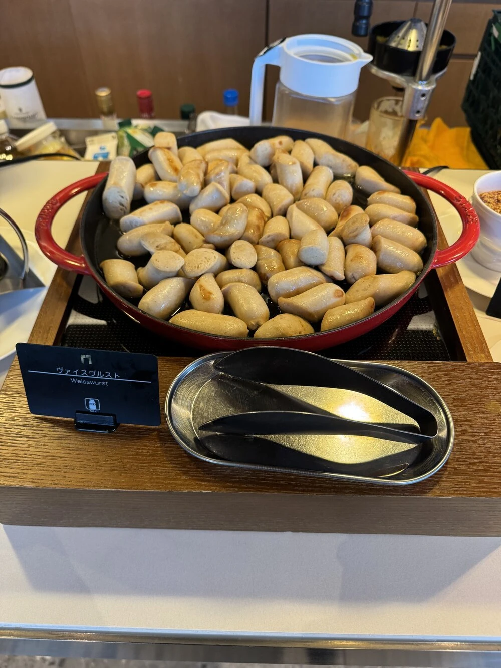 ザ・ゲートホテル横浜朝食ビュッフェのソーセージ