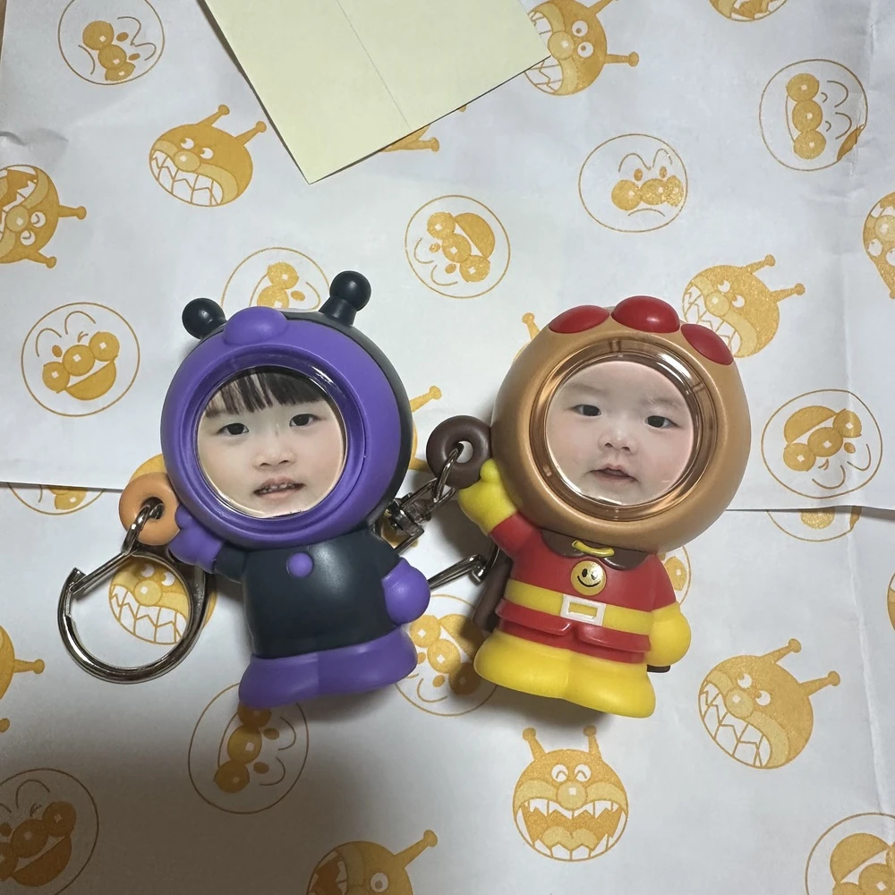 요코하마 앙팡만 뮤지엄 추천 기념품, 아이 사진으로 만든 커스텀 포토 키링
