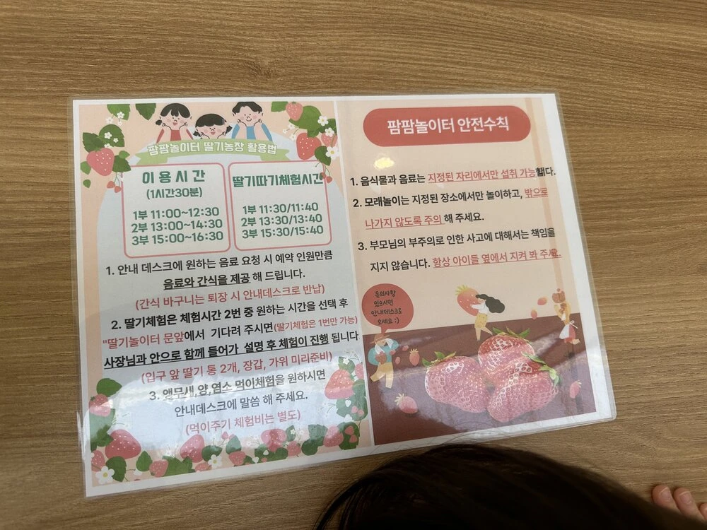 龍仁Farm Farm Playgroundいちご農園の利用案内と注意事項