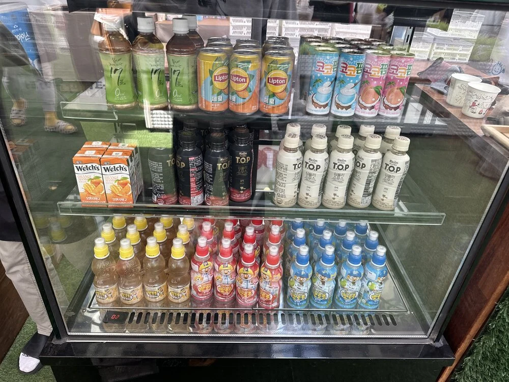 Farm Farm Playgroundいちご農園のウェルカムドリンクコーナー